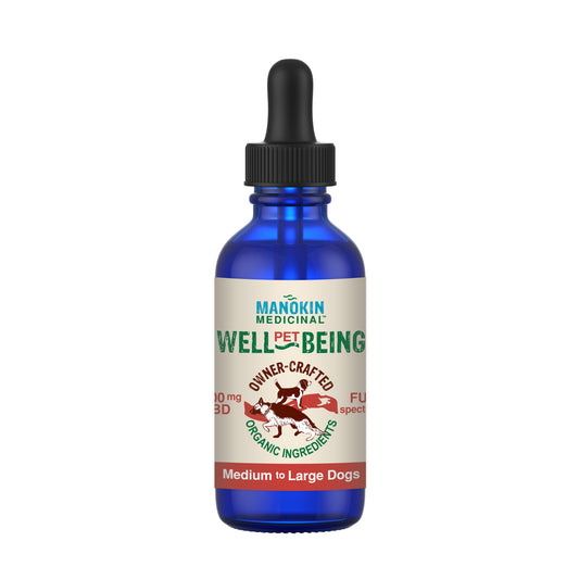 Well - Being 30ml Tinctures for Medium to Large Dogs 600mg
